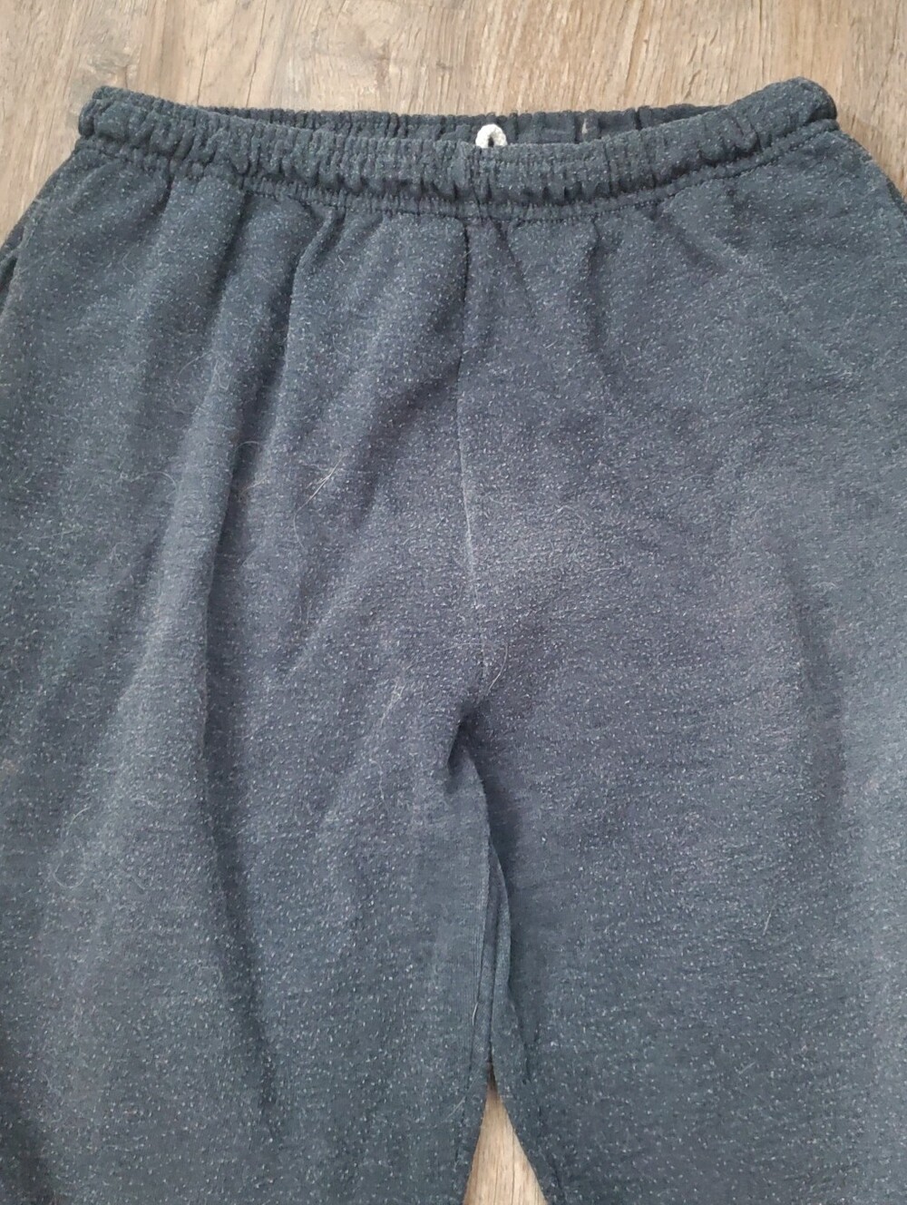 Men's Gray Cuffed Sweatpants